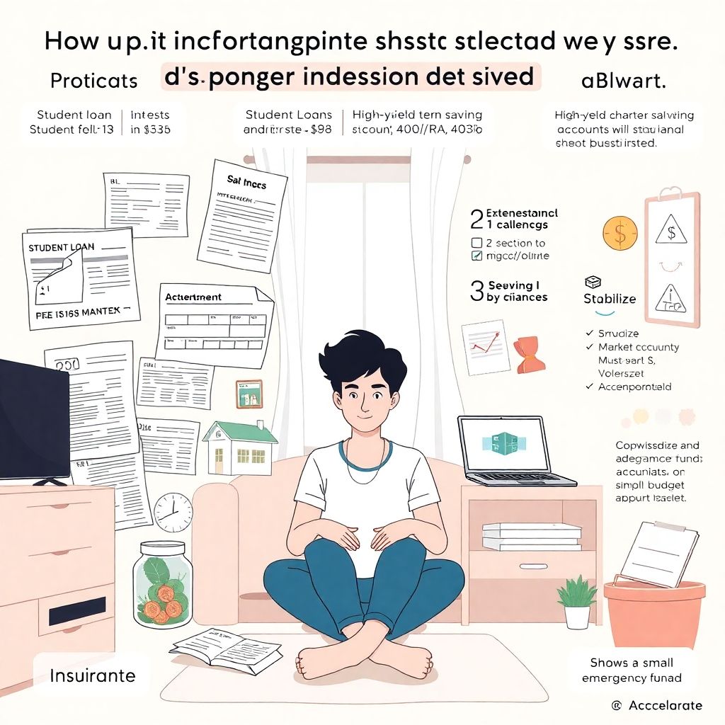 Managing student debt while saving for the future and building wealth