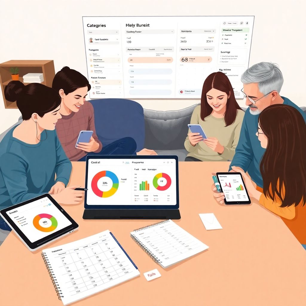 Smart budgeting for large families to save more and stress less