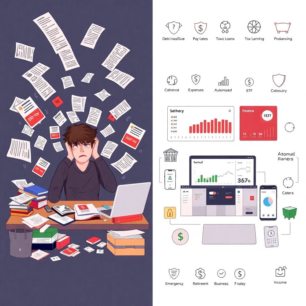 How to turn a financial mess into a master plan and build long-term stability