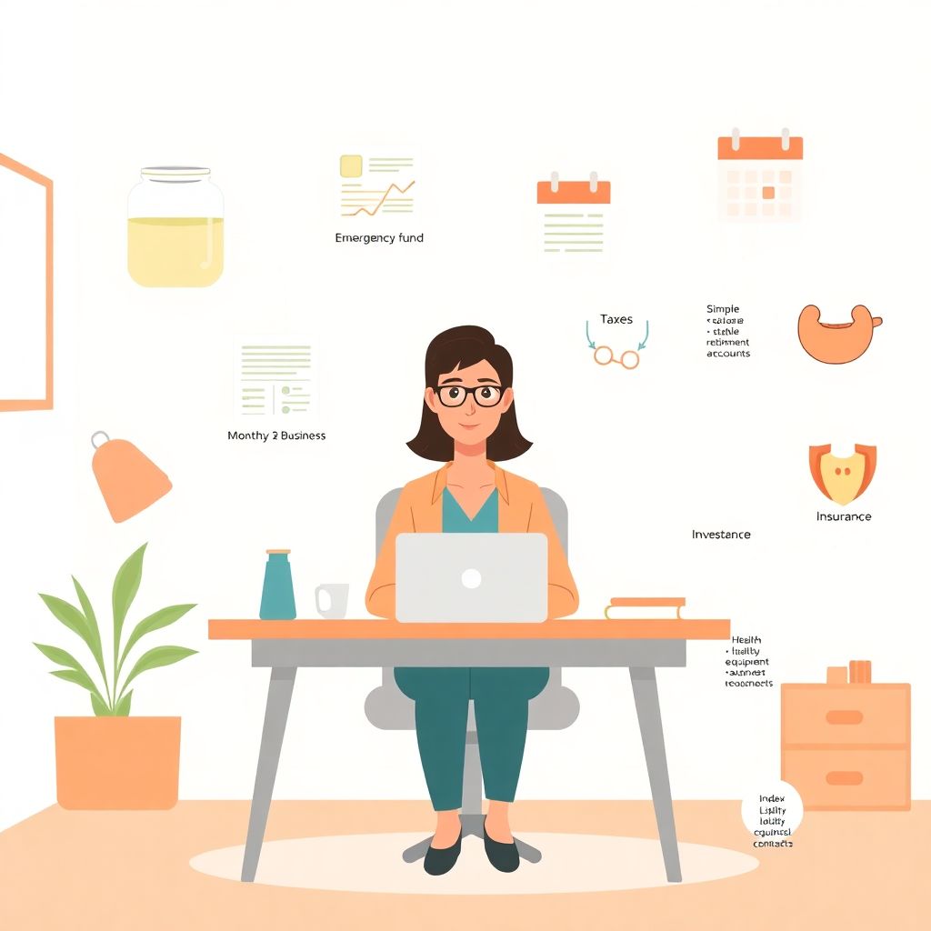 Financial milestones for self-employed professionals to secure long-term success