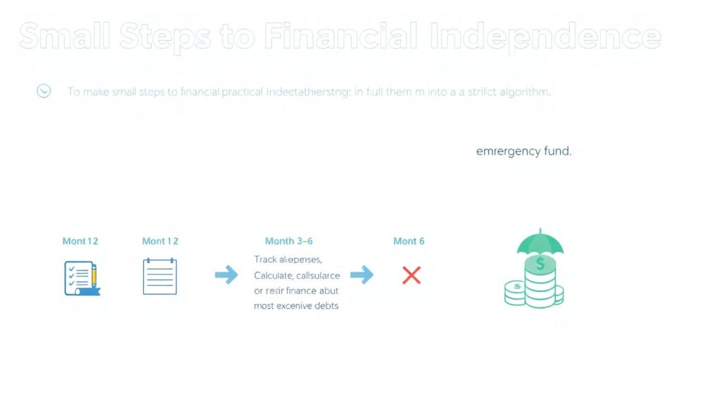 Small Steps to Financial Independence - иллюстрация