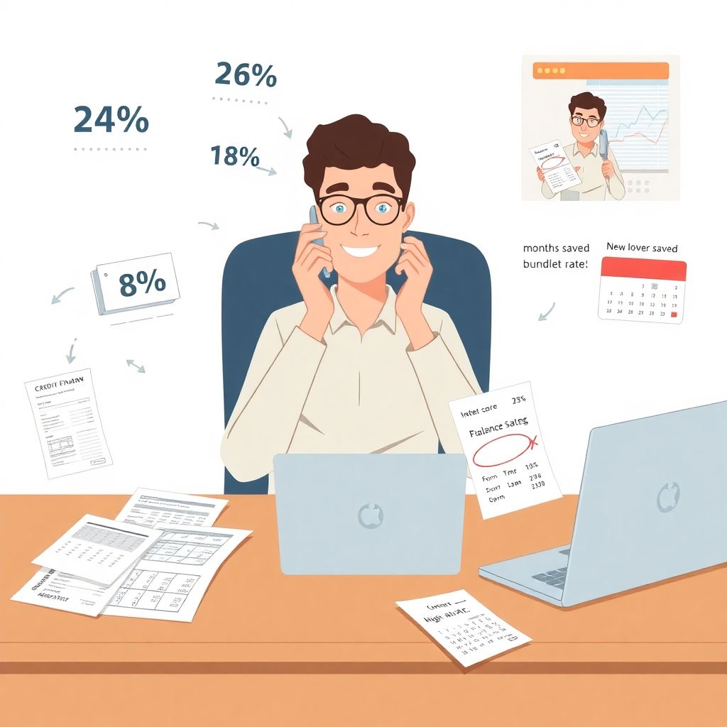 How to negotiate lower interest rates on credit cards and personal loans