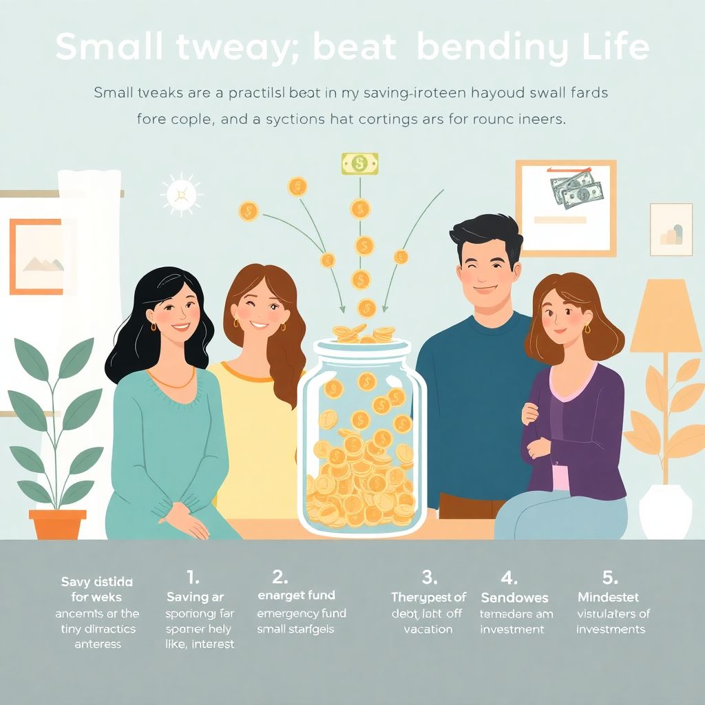 Creative saving strategies: 20 small tweaks that add up to big wins