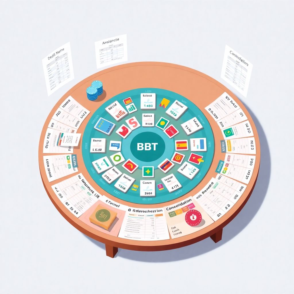 Debt payoff plan with the tabletopia hub method: step-by-step guide