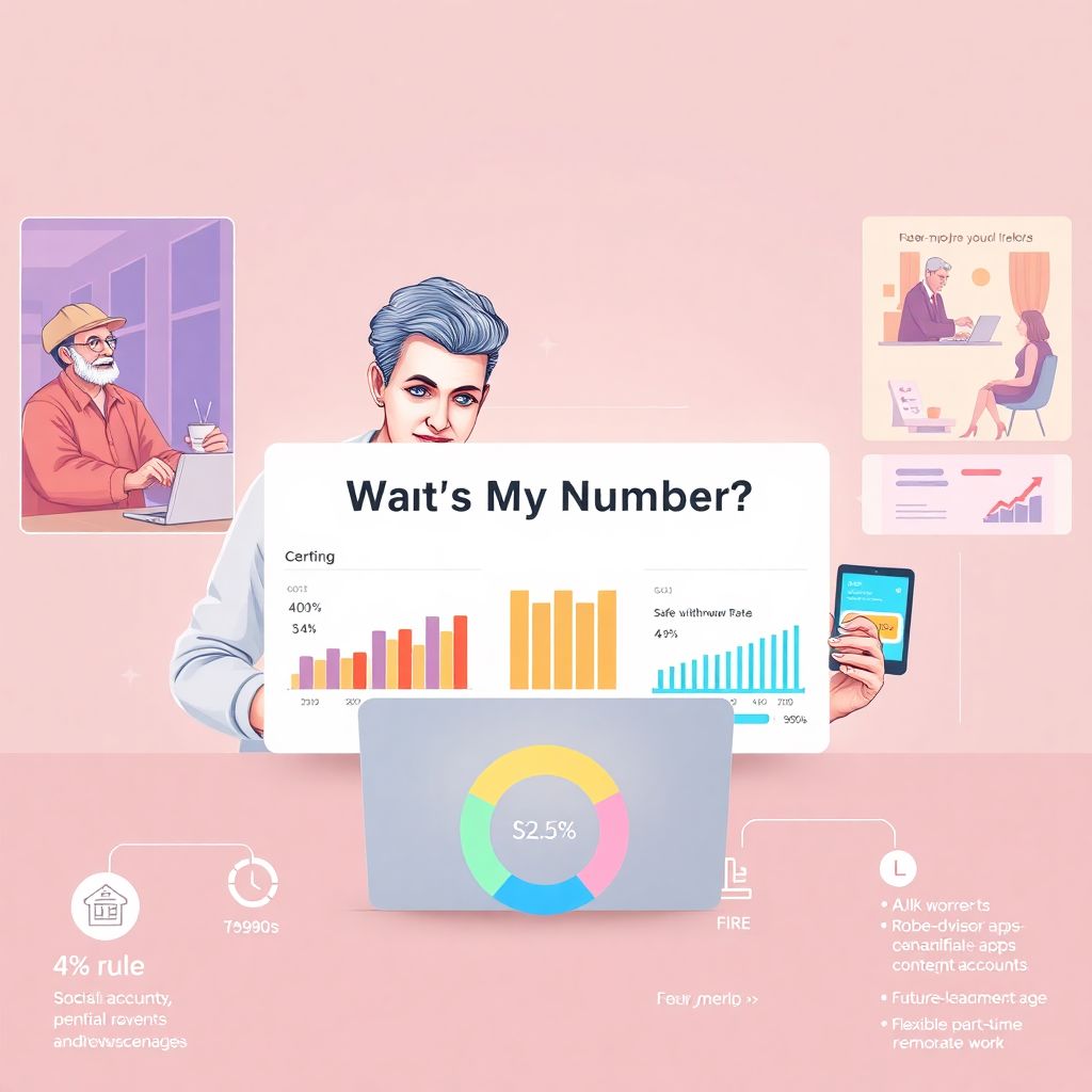 How much do you need to retire: simple framework to calculate your number