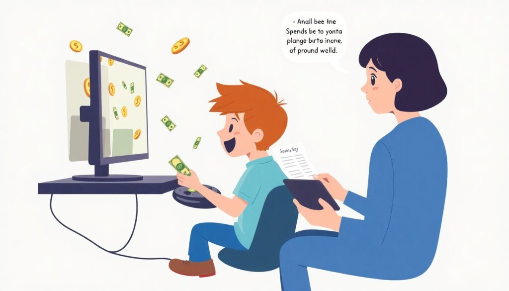 Family Finance: Teaching Kids About Money Through Chores - иллюстрация